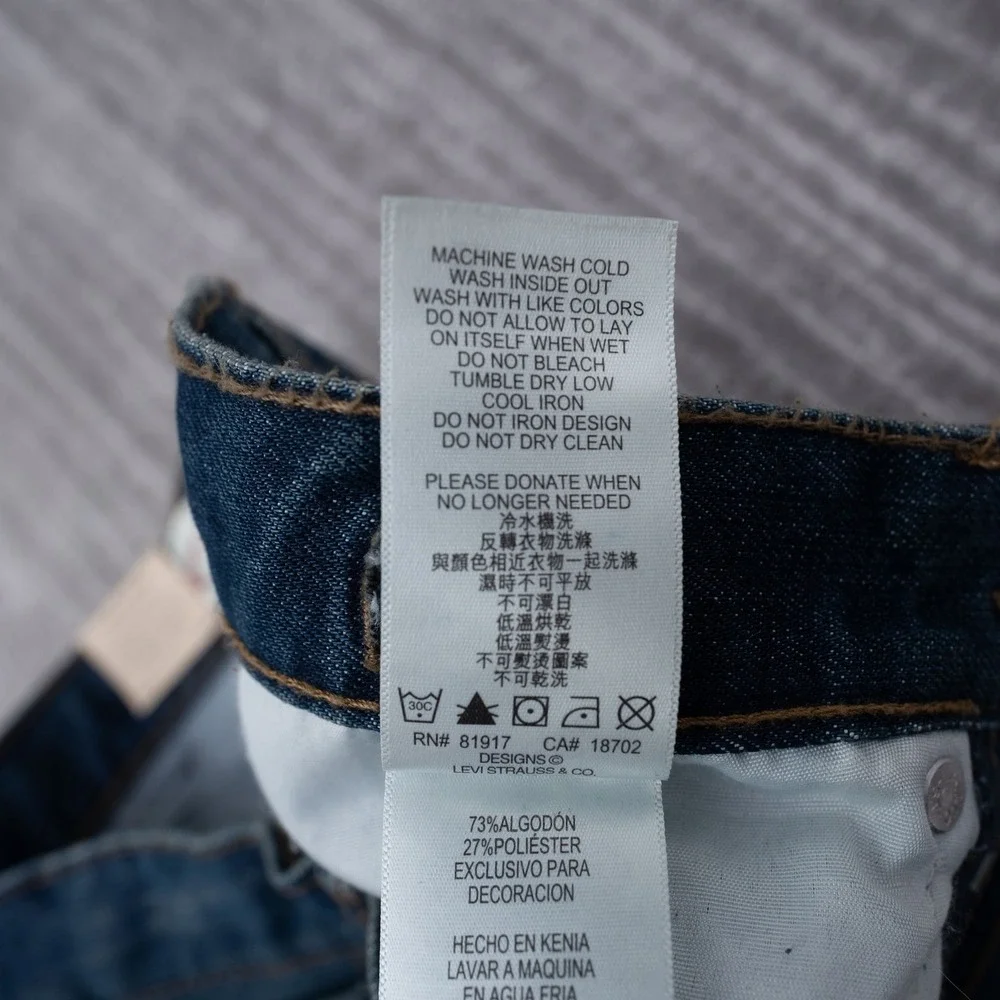 Levis 505 Regular Straight Leg Jeans Boy 10 Slim 23x25 Fit 26x26 Medium Wash NWT